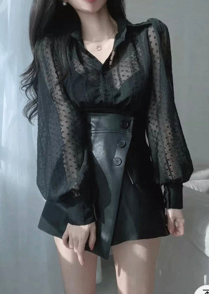 A Vintage Style Blouse with Delicate Timeless Details