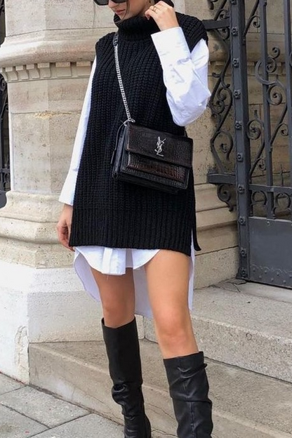 Beautifully Finished Sweater in a Timeless Design