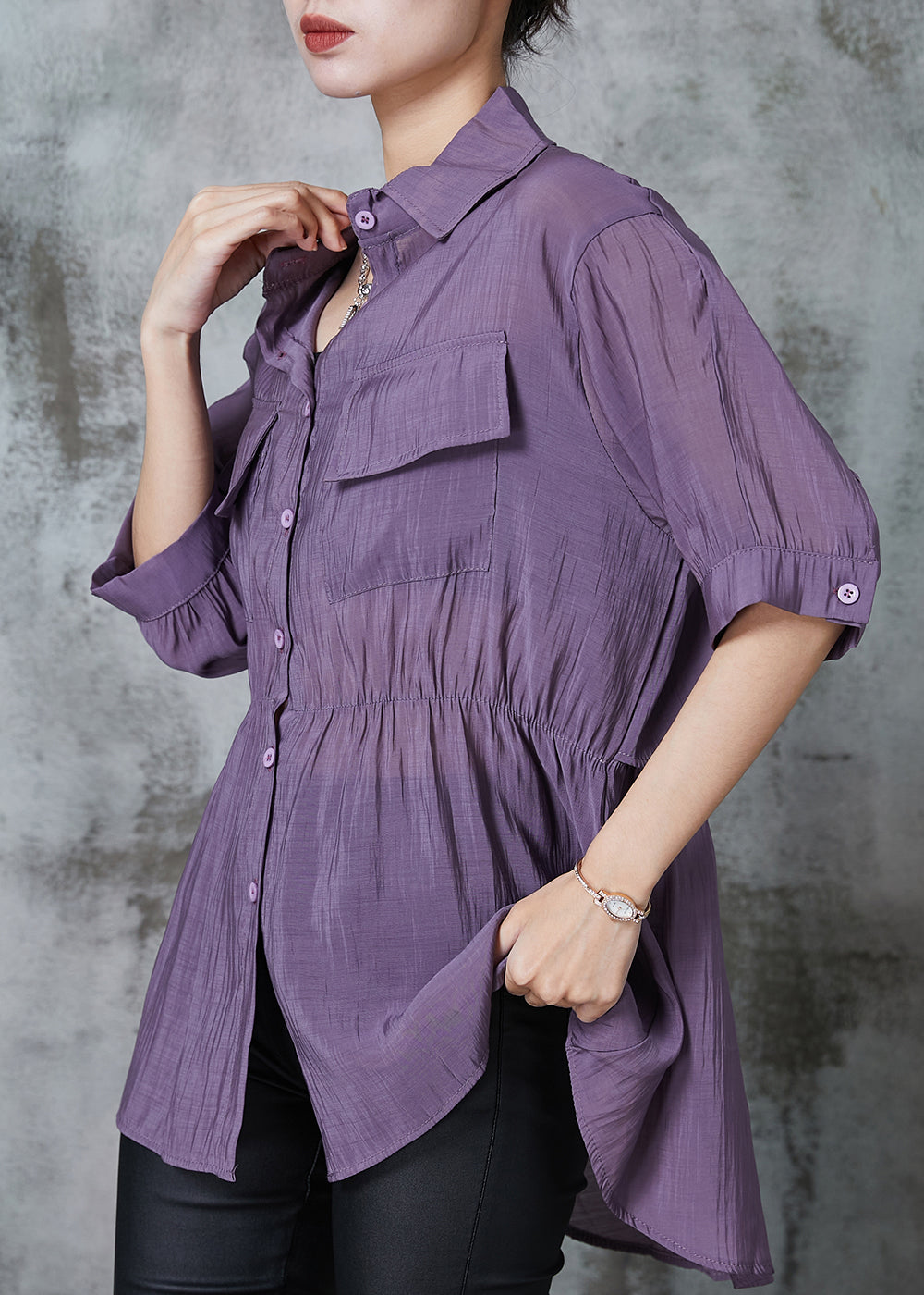 Vintage Inspired Blouse with a Contemporary Edge