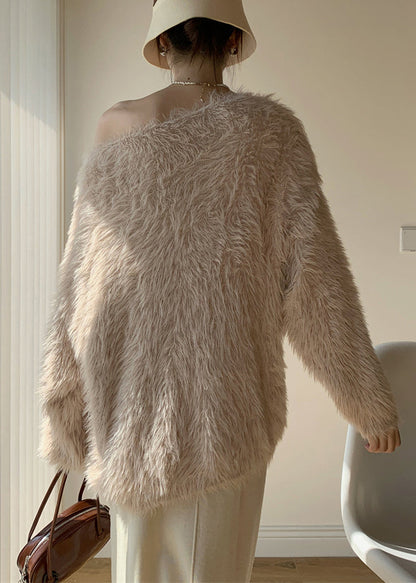 A Vintage Style Sweater with Delicate Timeless Details