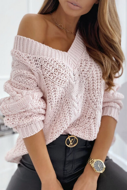 A Vintage Style Sweater with Delicate Timeless Details