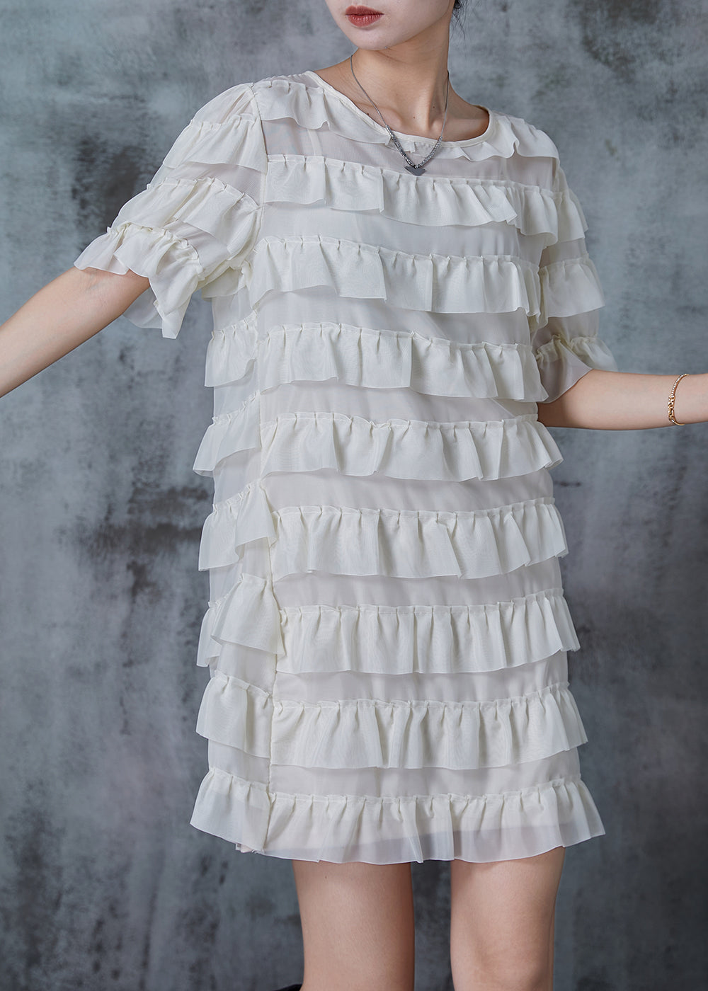 A Vintage Style Dress with Delicate Timeless Details