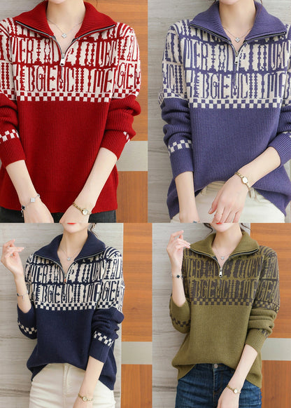 Classic Vintage Sweater with a Flattering Fit
