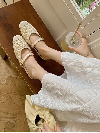 Vintage Inspired Orthopedic Flats