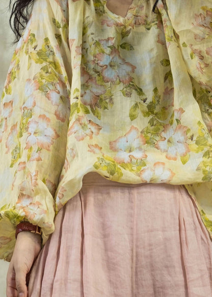 A Vintage Style Shirt with Delicate Timeless Details