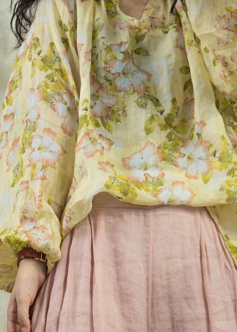 A Vintage Style Shirt with Delicate Timeless Details