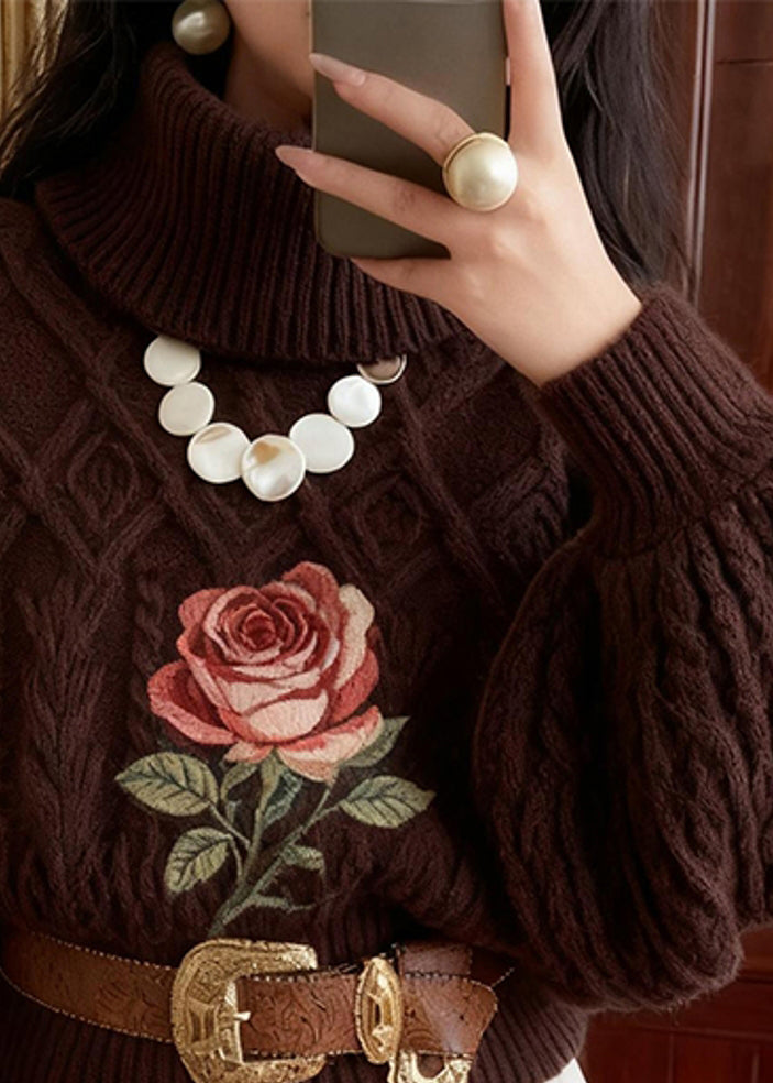 Vintage Inspired Sweater with a Contemporary Edge