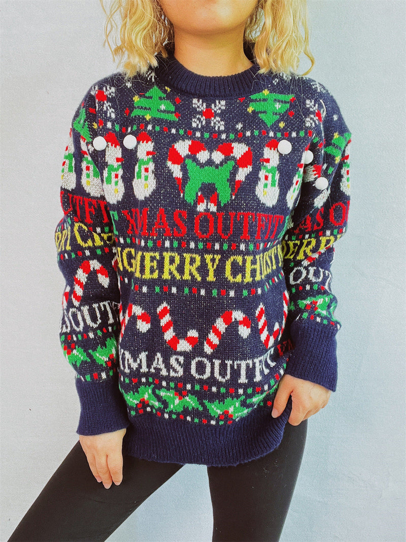 Classic Vintage Sweater with a Flattering Fit