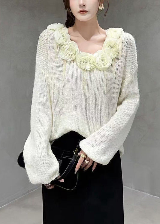 Vintage Inspired Sweater with a Contemporary Edge
