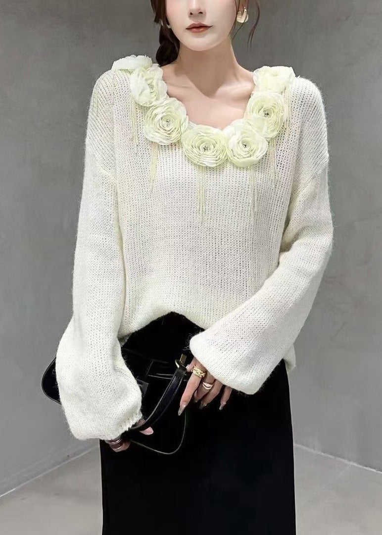 Vintage Inspired Sweater with a Contemporary Edge