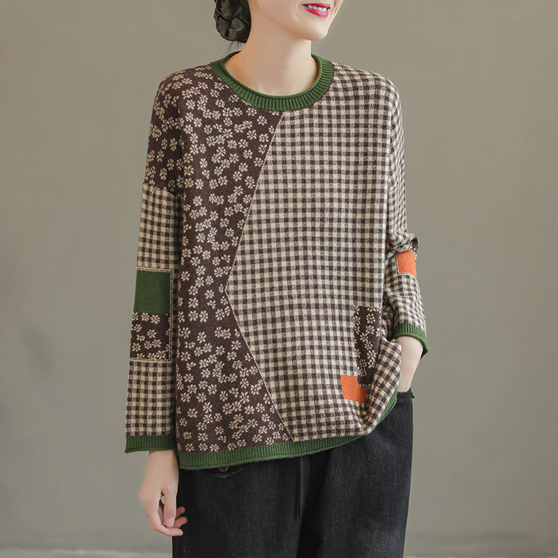 Vintage Inspired Sweater with a Contemporary Edge