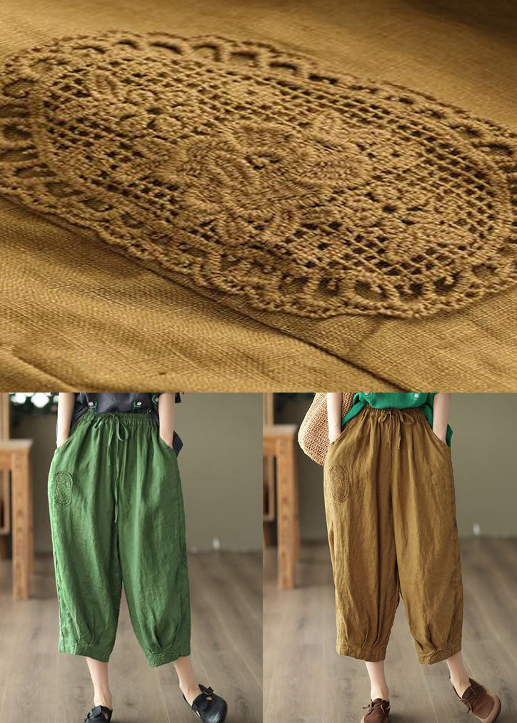 A Vintage Style Pants with Delicate Timeless Details