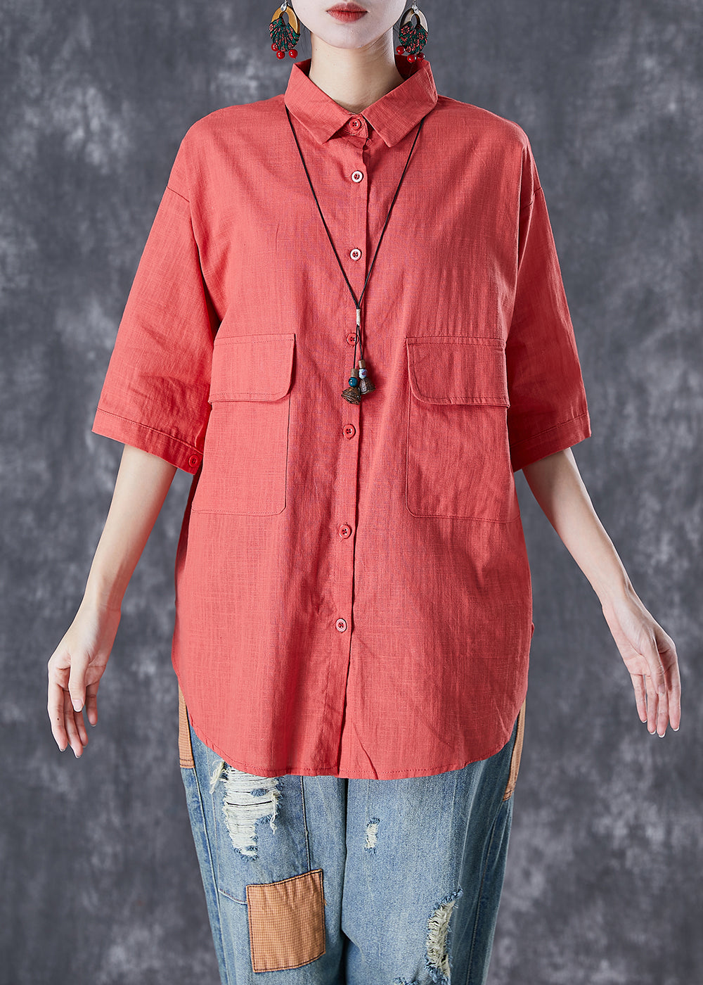 Well Tailored Shirt with a Graceful Silhouette