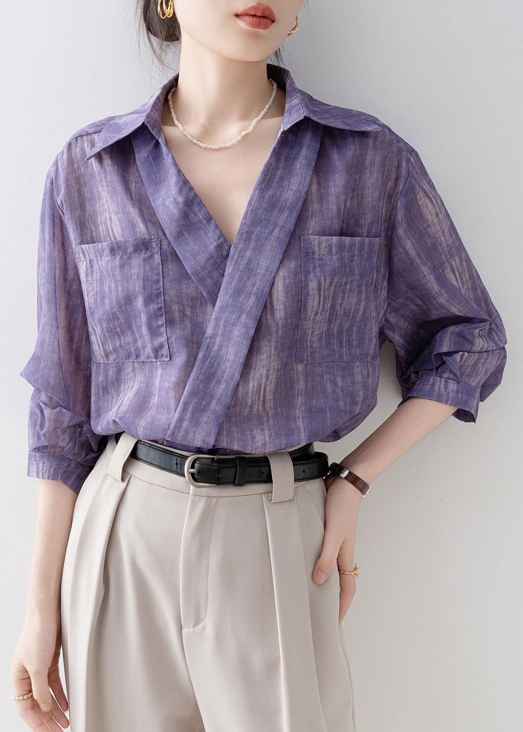 Beautifully Finished Shirt in a Timeless Design