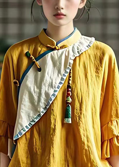 A Vintage Style Shirt with Delicate Timeless Details