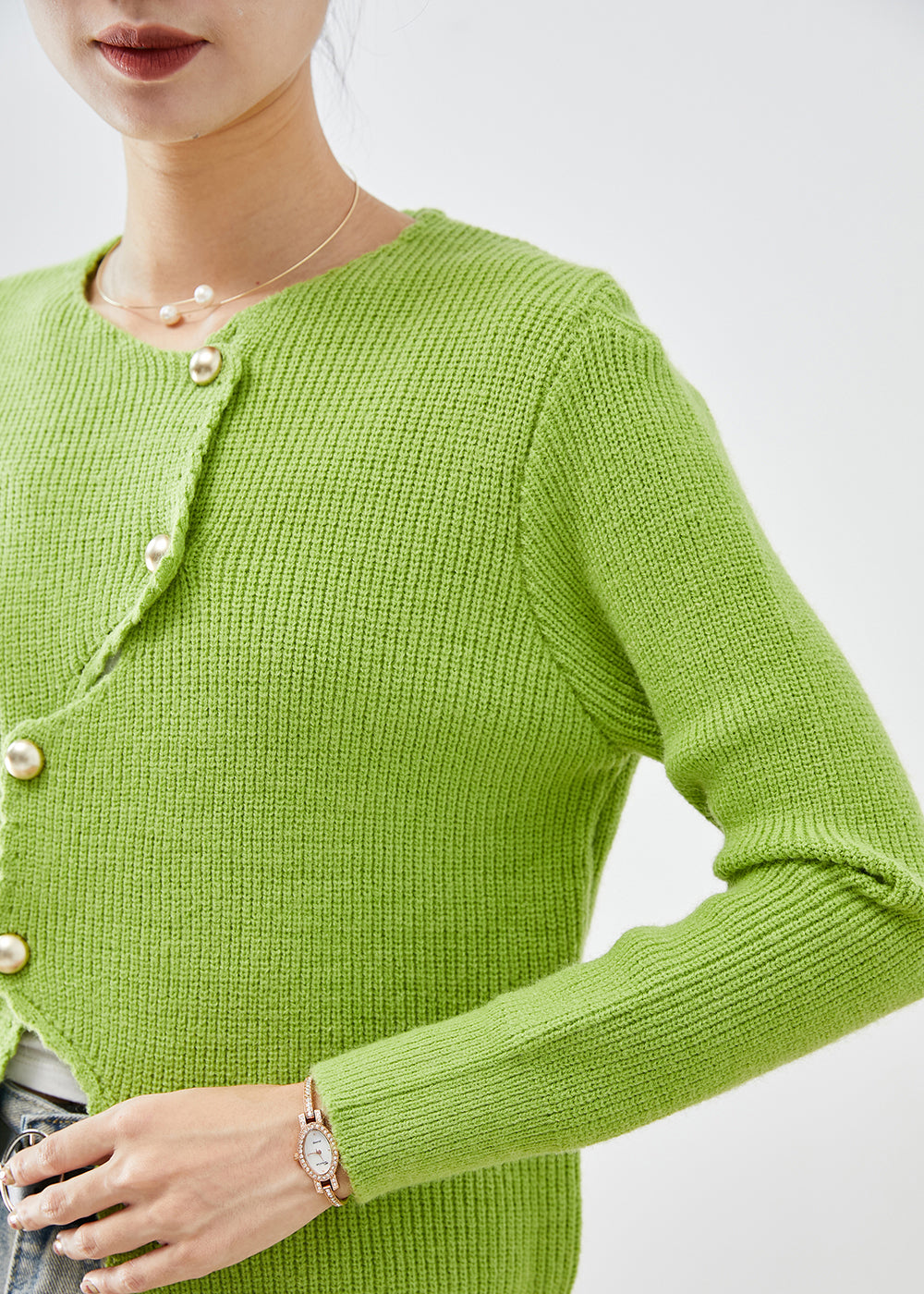 Vintage Inspired Cardigan with a Contemporary Edge