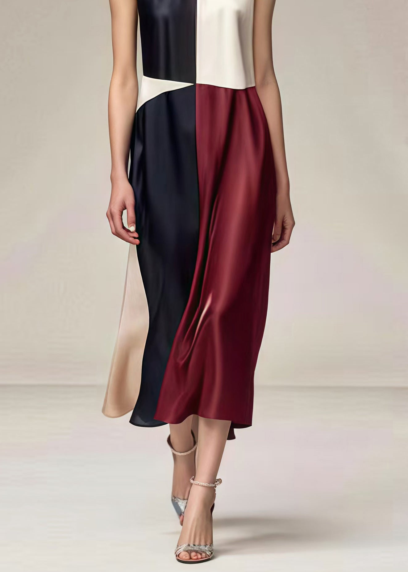 Well Tailored Dress with a Graceful Silhouette