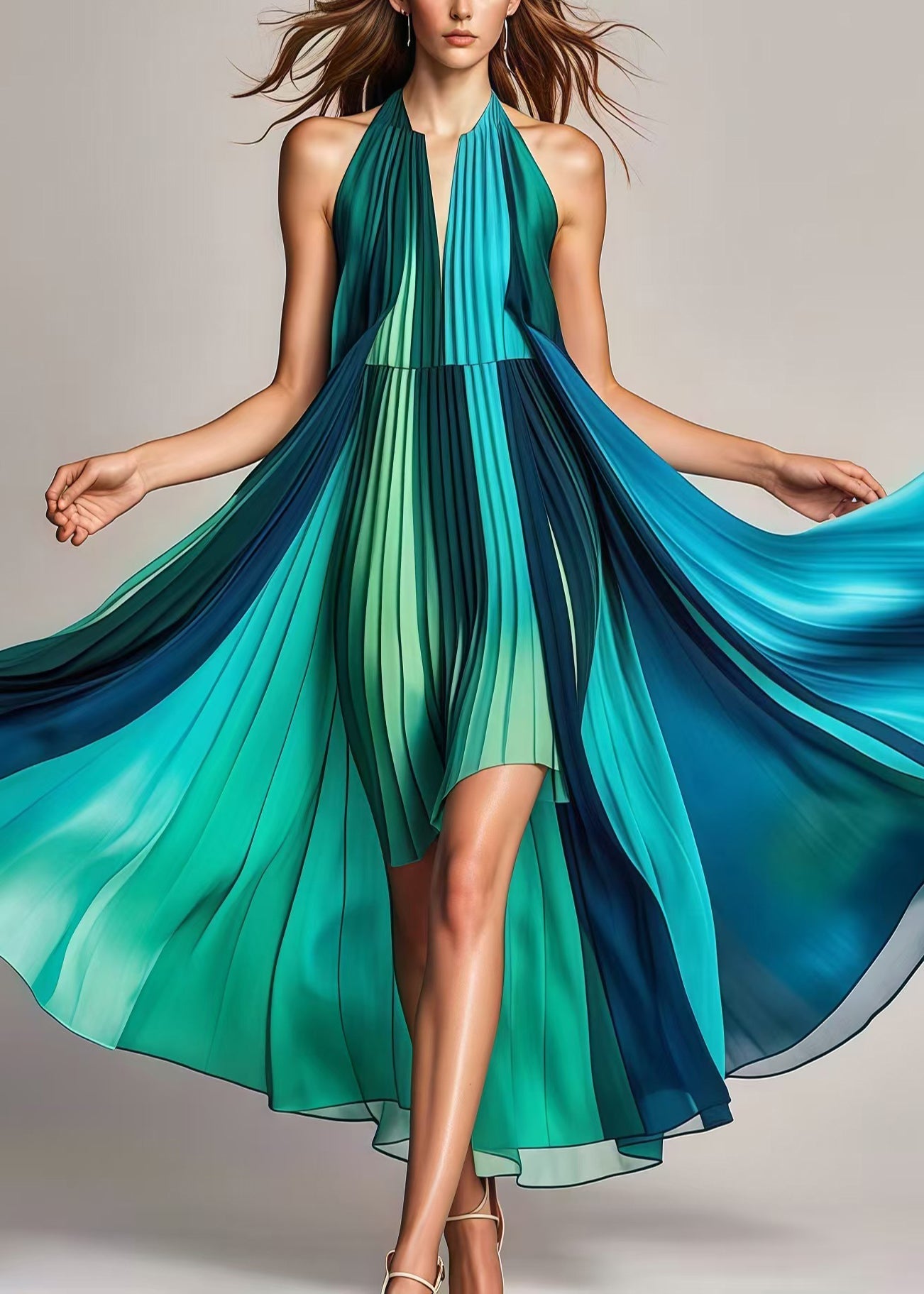 Classic Vintage Dress with a Flattering Fit