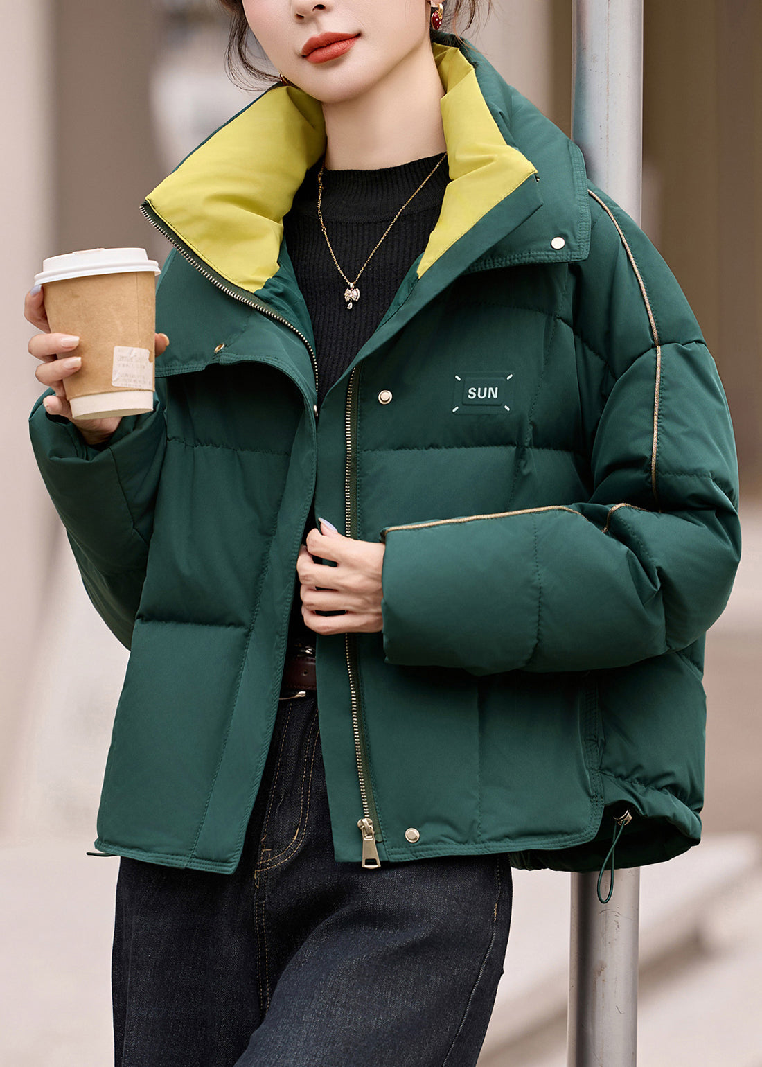 Elegantly Styled Coat for Everyday Wear