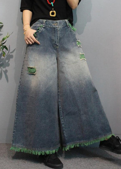 A Vintage Style Pants with Delicate Timeless Details