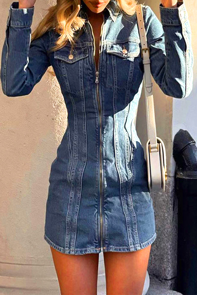 Classic Vintage Dress with a Flattering Fit