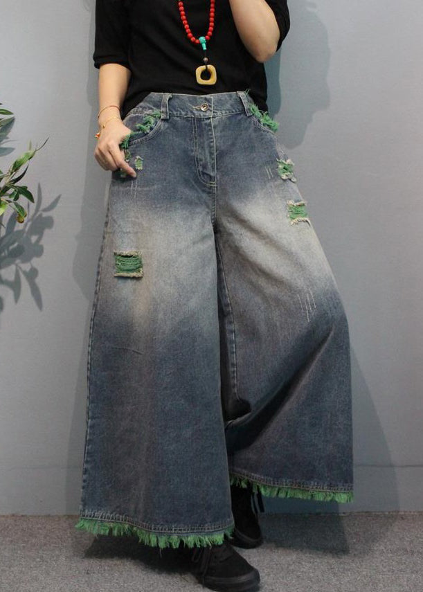 A Vintage Style Pants with Delicate Timeless Details