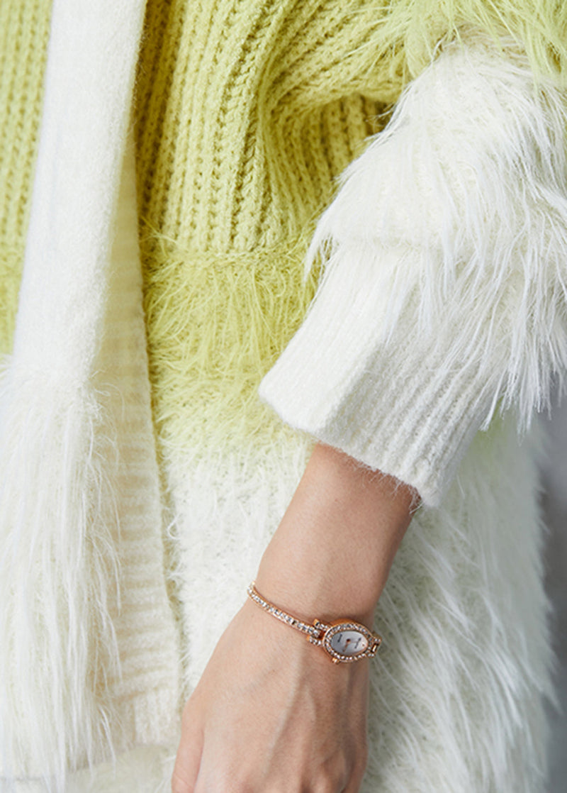A Vintage Style Sweater with Delicate Timeless Details