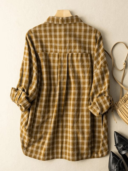 A Vintage Style Shirt with Delicate Timeless Details
