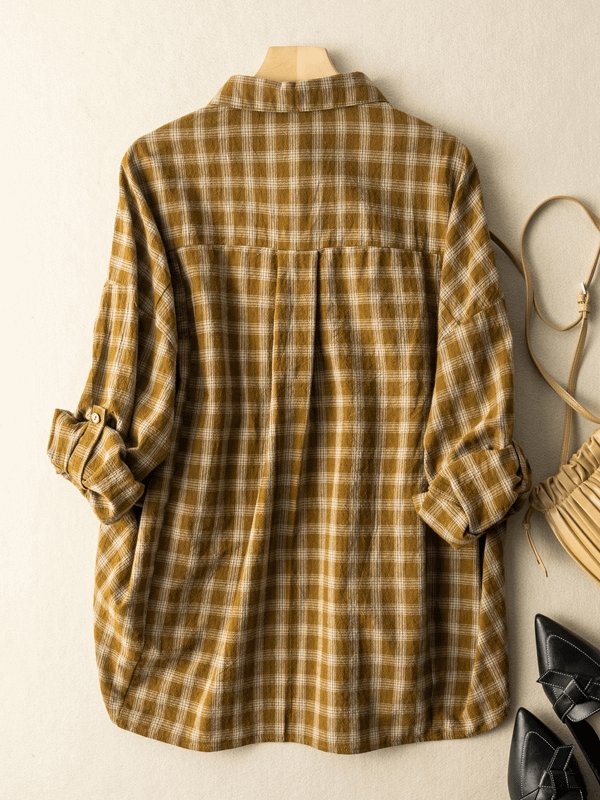 A Vintage Style Shirt with Delicate Timeless Details
