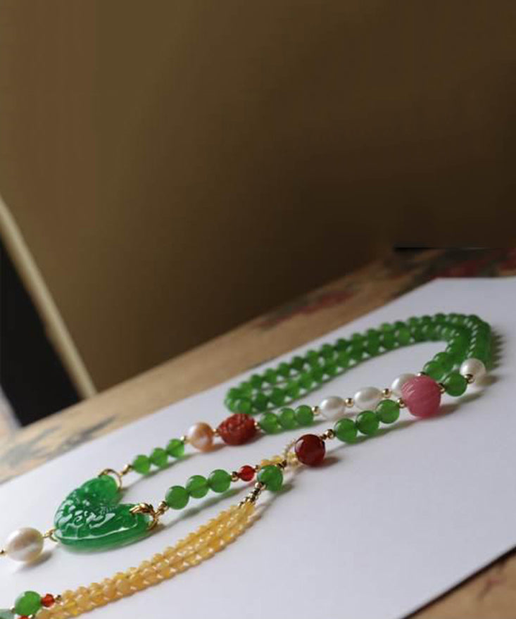 Beautiful Pearl Necklace with Unique Style