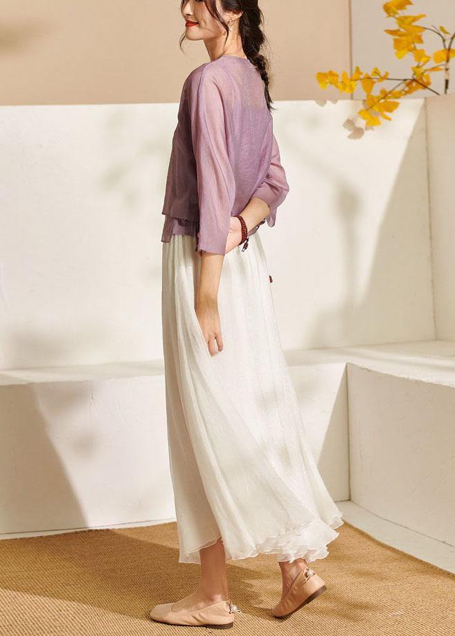 Well Tailored Top with a Graceful Silhouette