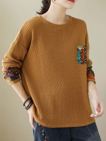Vintage Inspired Sweater with a Contemporary Edge