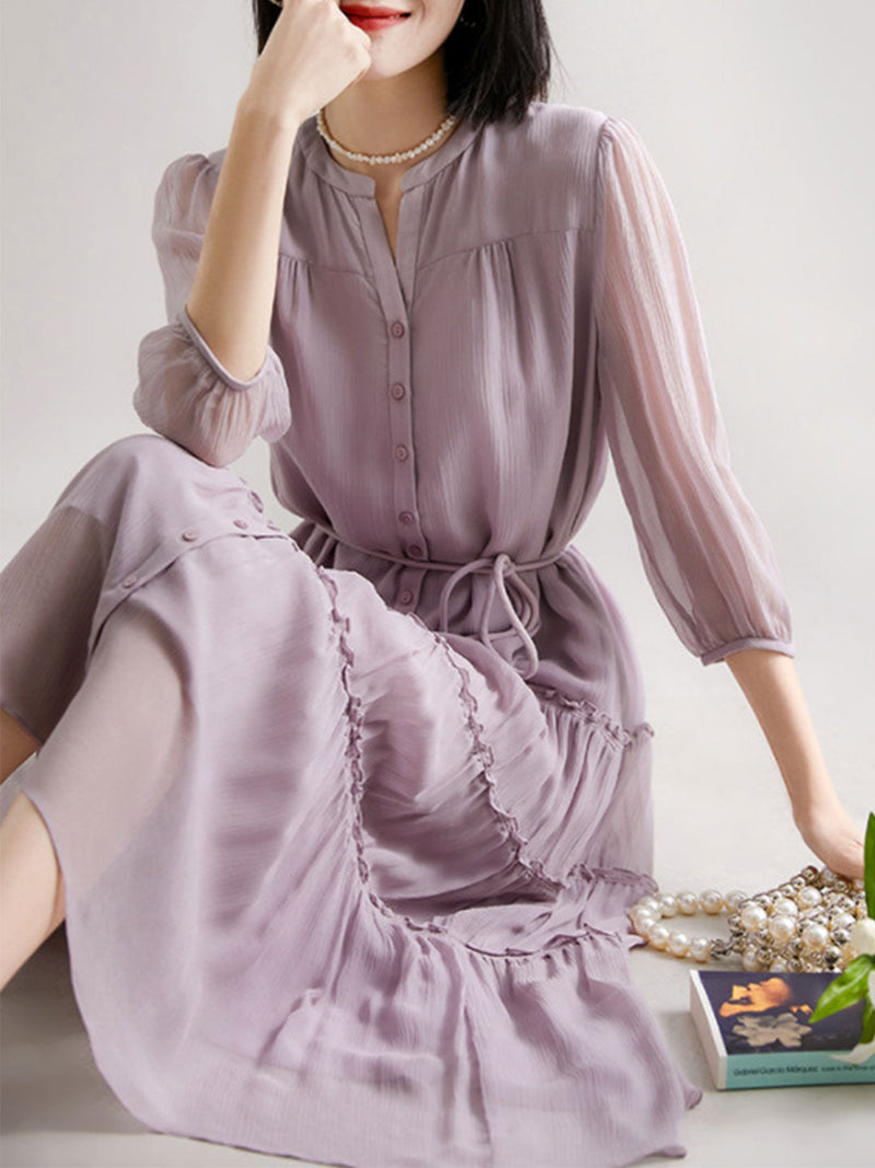Elegantly Styled Dress for Everyday Wear