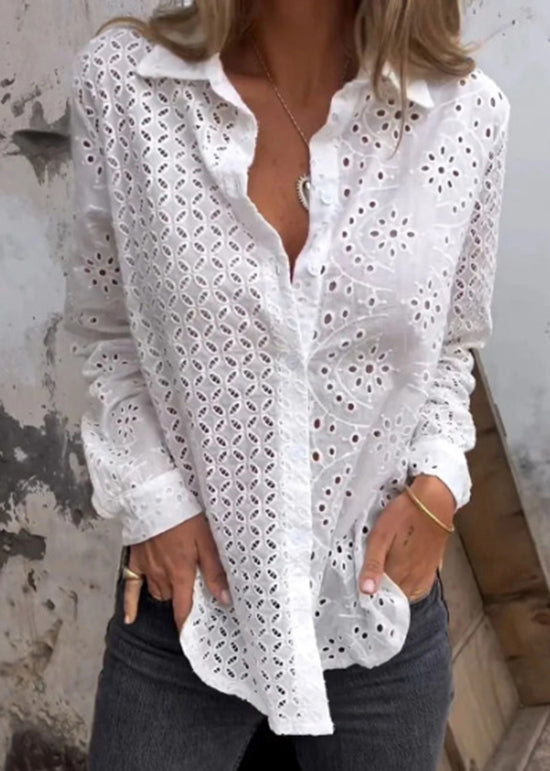 A Vintage Style Shirt with Delicate Timeless Details