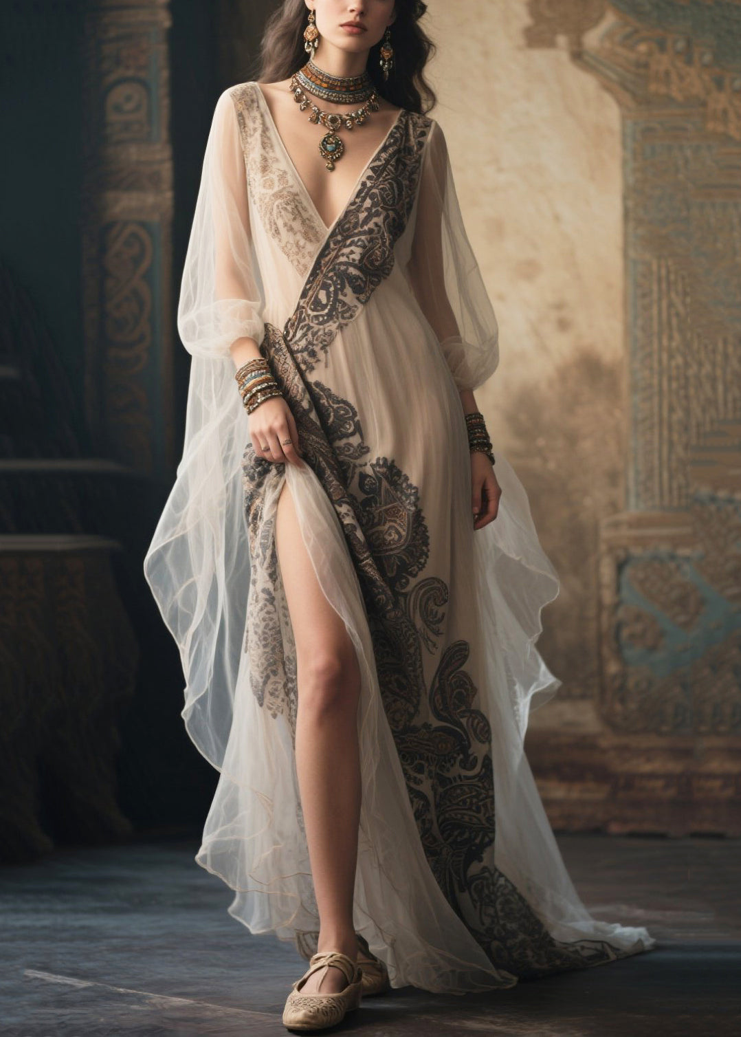 Gracefully Styled Dress for Any Occasion