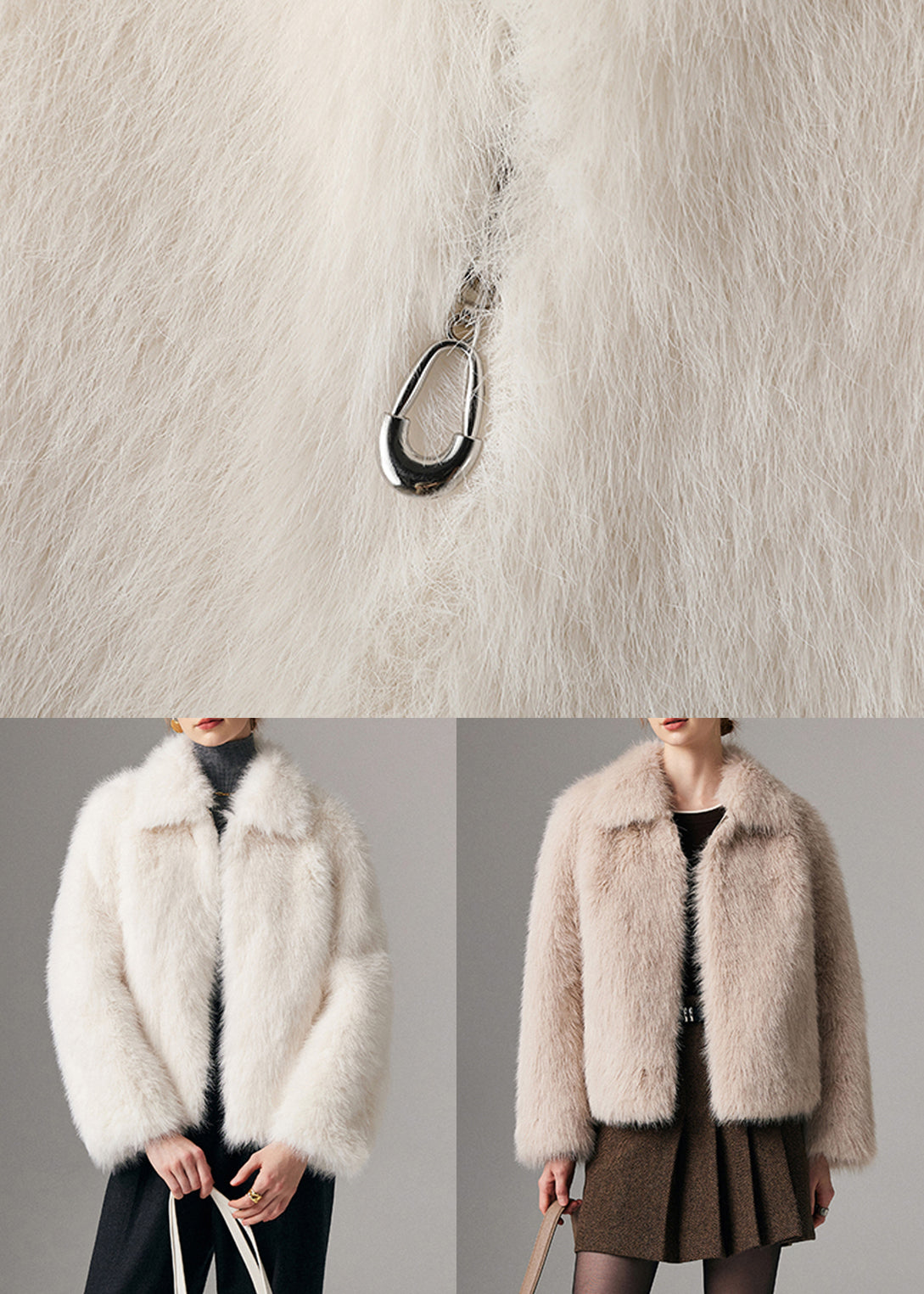A Vintage Style Coat with Delicate Timeless Details