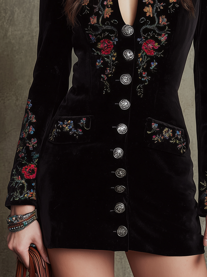 A Vintage Style Dress with Delicate Timeless Details
