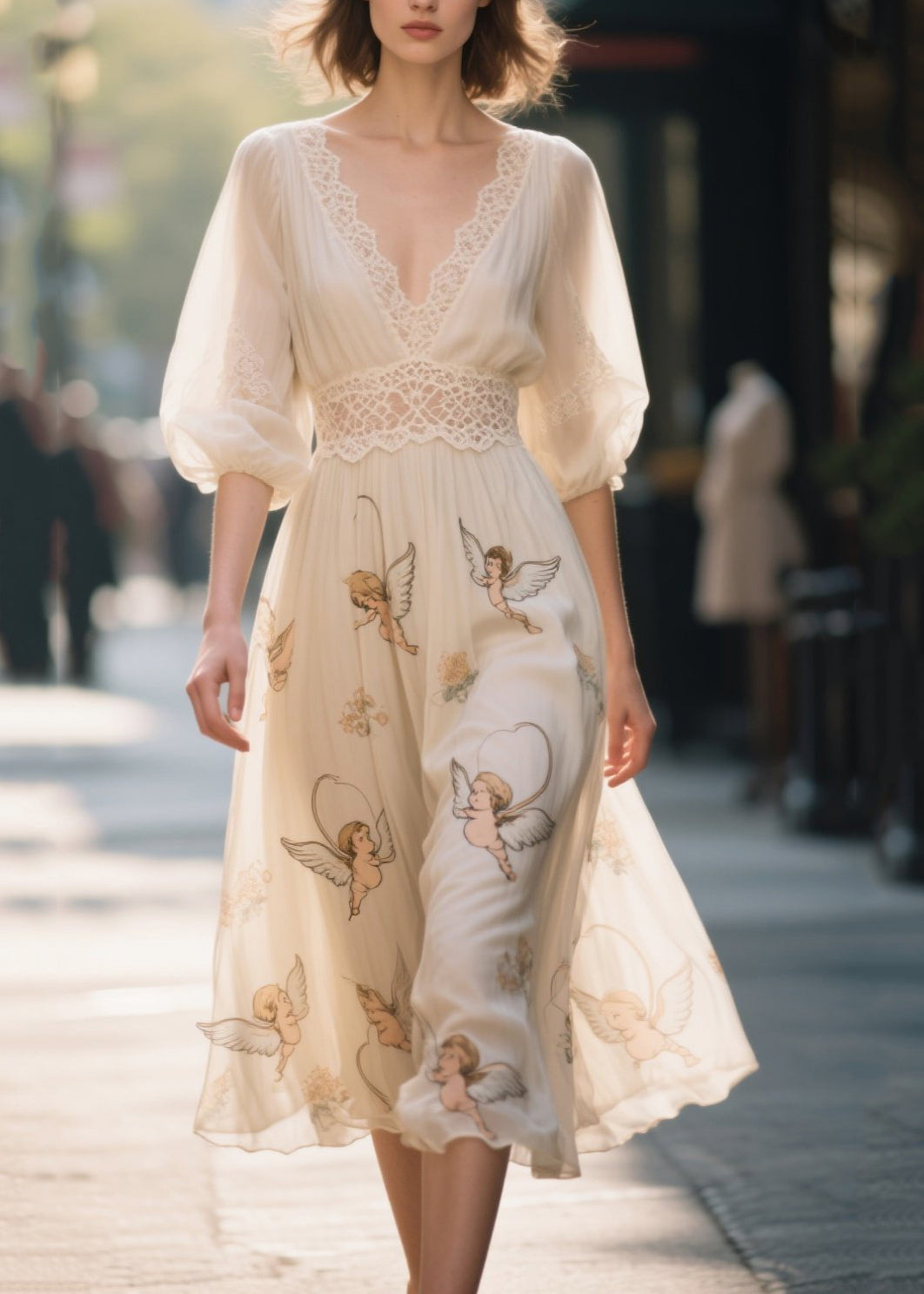 Well Tailored Dress with a Graceful Silhouette