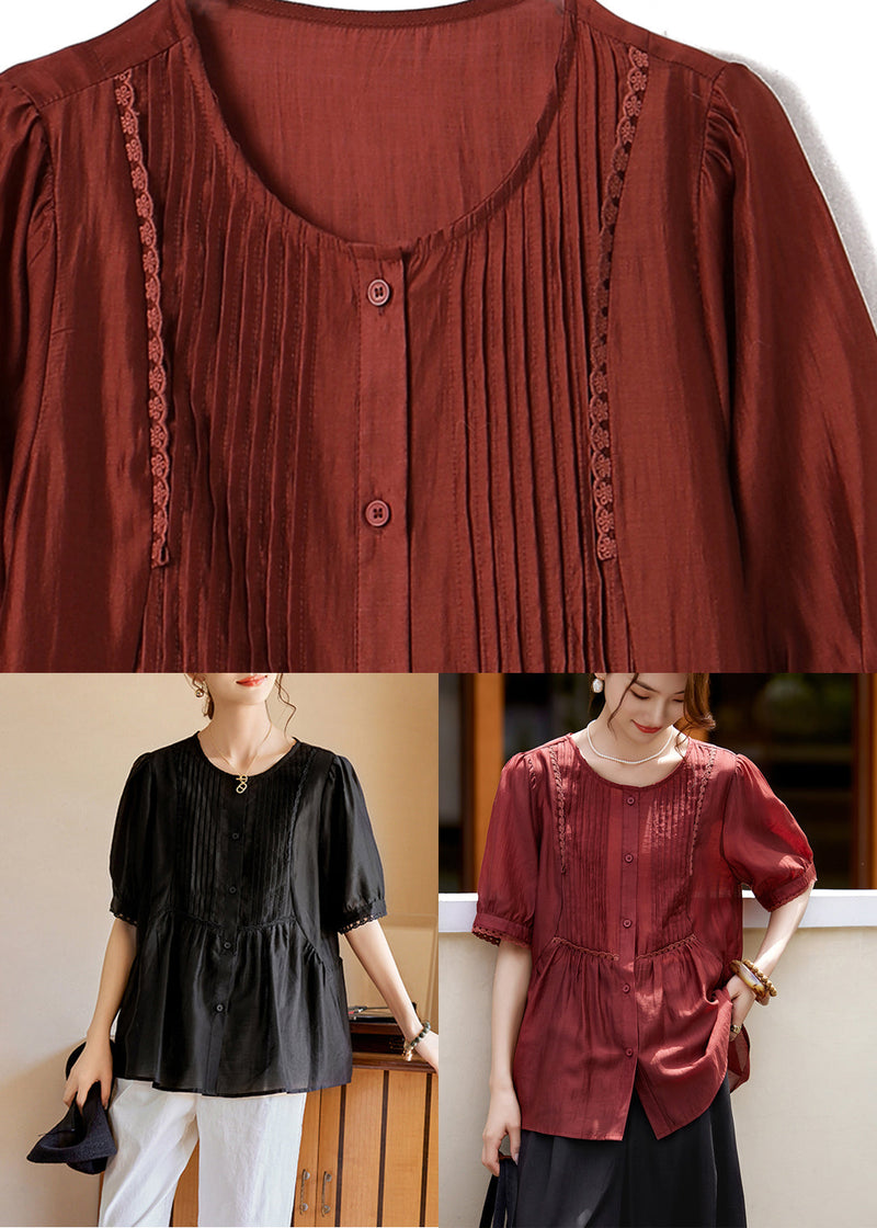 Well Tailored Top with a Graceful Silhouette