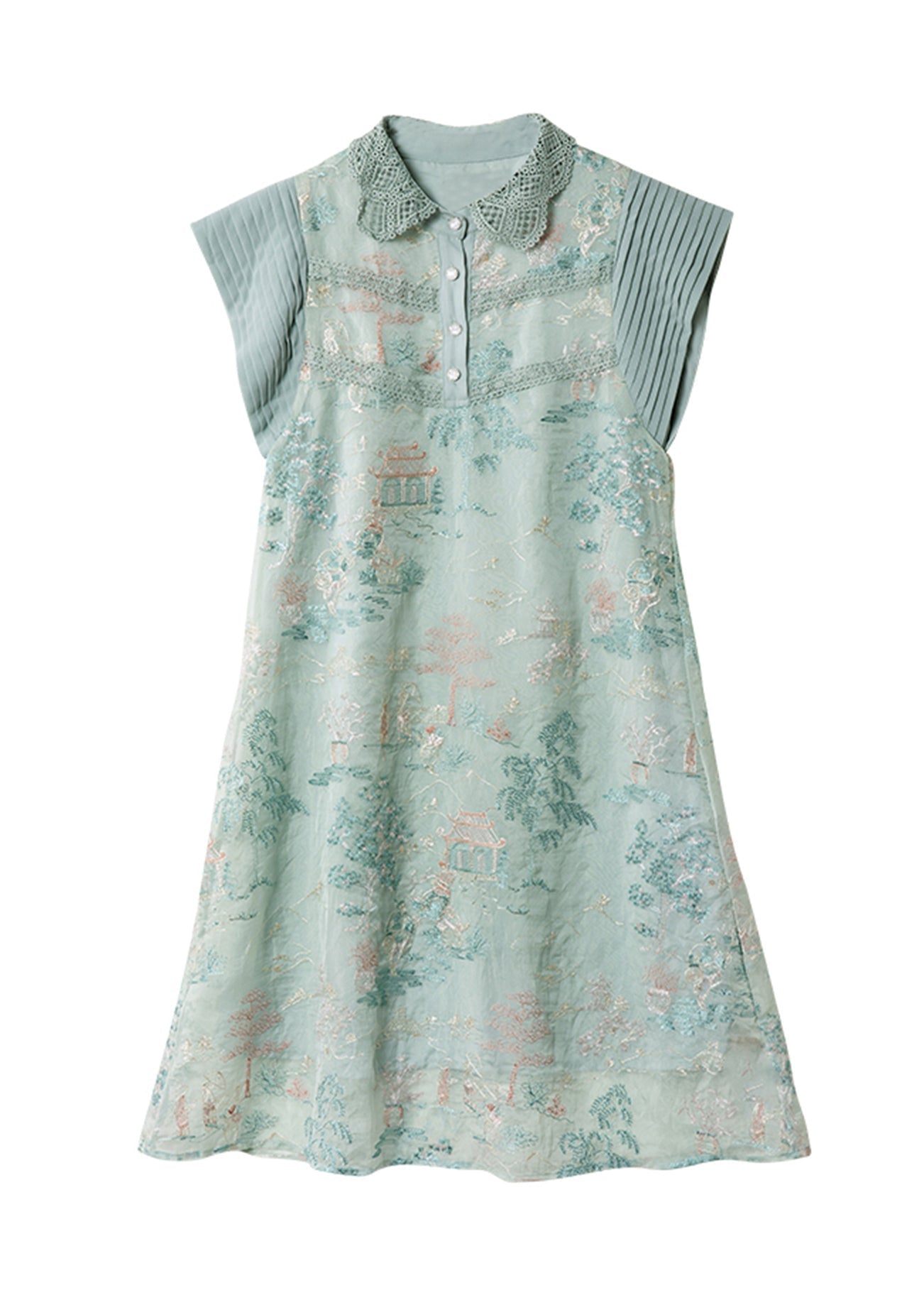 A Vintage Style Dress with Delicate Timeless Details