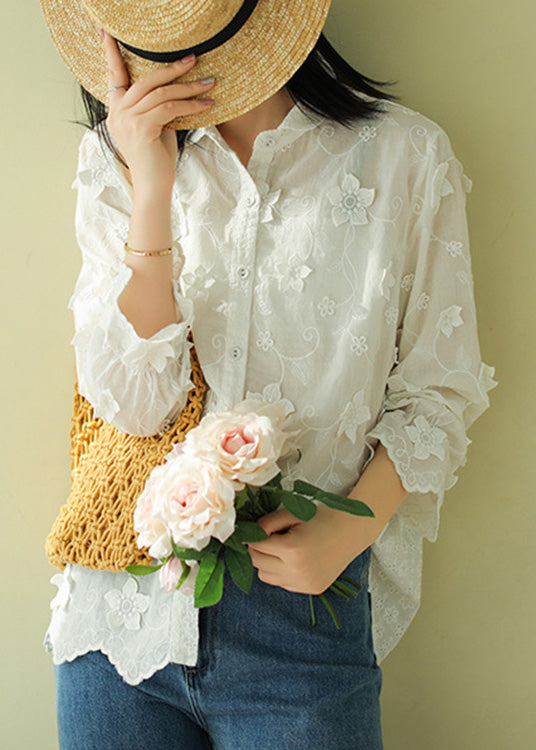 A Vintage Style Shirt with Delicate Timeless Details