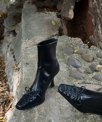 Vintage Inspired Orthopedic Boots