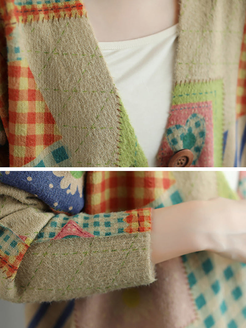 Vintage Inspired Sweater with a Contemporary Edge