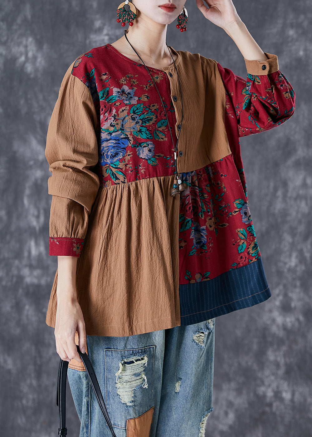 A Vintage Style Top with Delicate Timeless Details