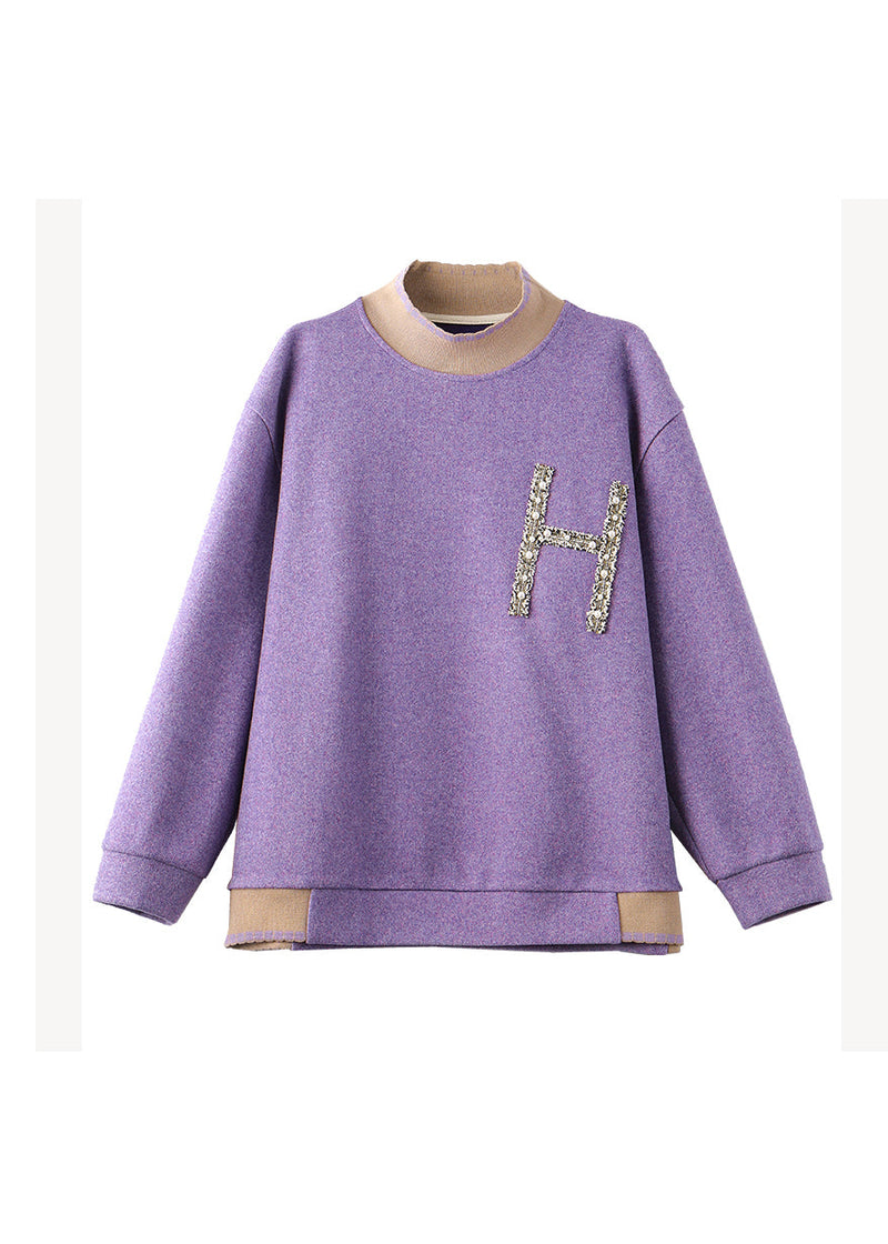 Vintage Inspired Pullover with a Contemporary Edge