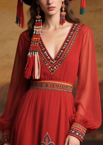 A Vintage Style Dress with Delicate Timeless Details