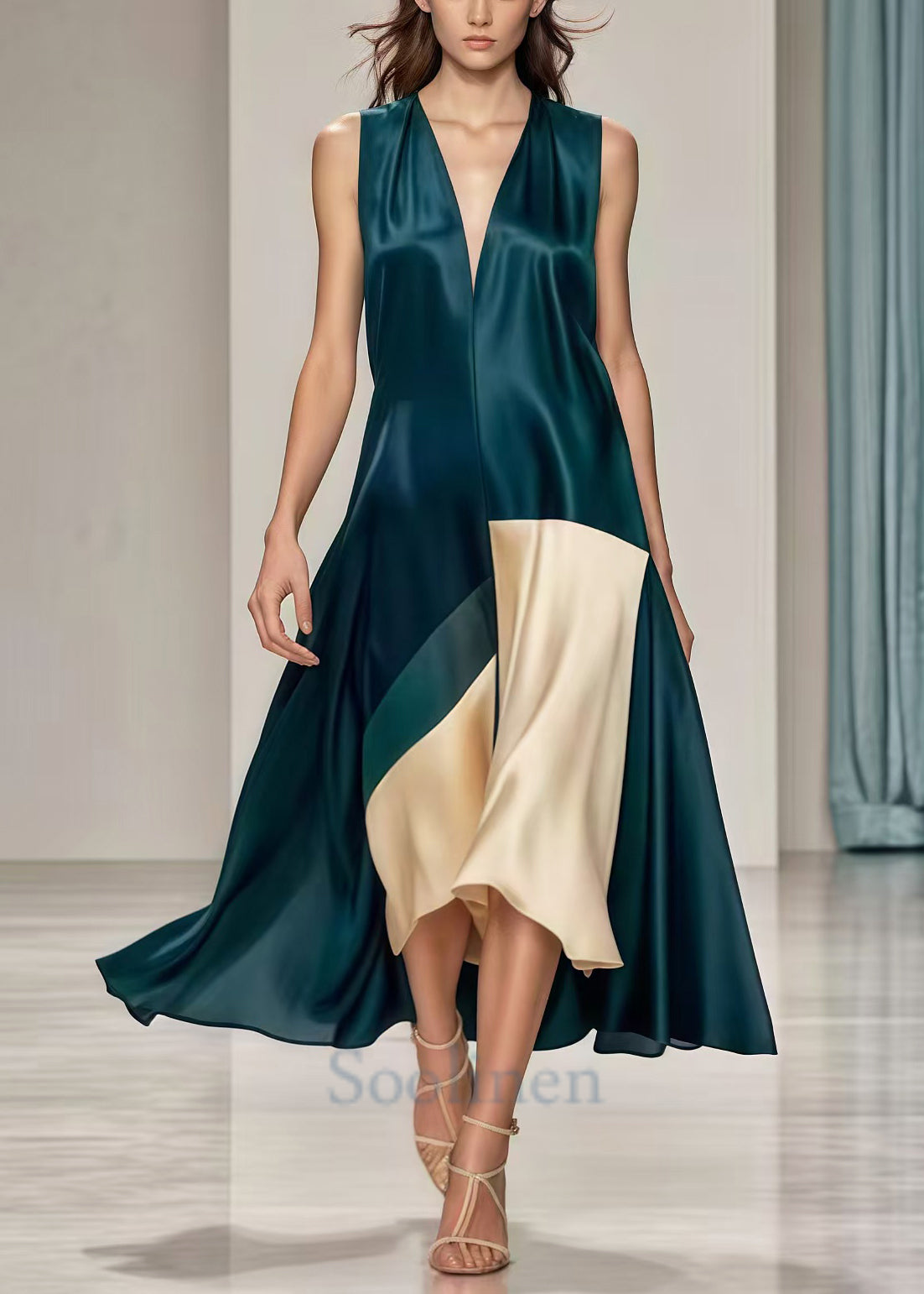 Beautifully Finished Dress in a Timeless Design