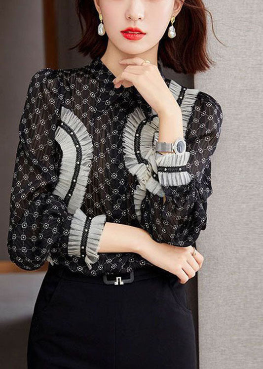 A Vintage Style Shirt with Delicate Timeless Details