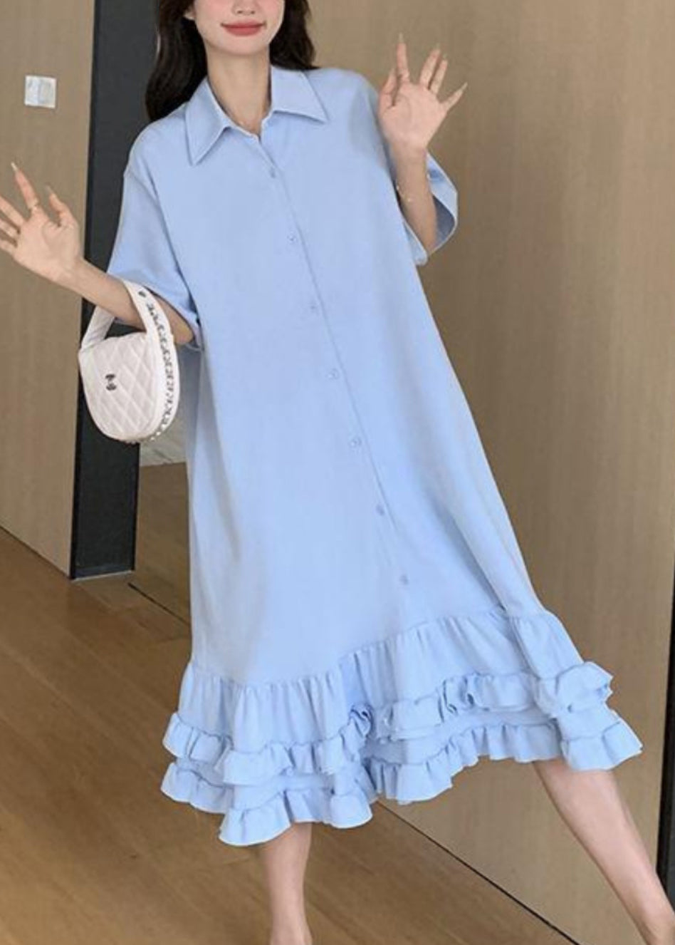 A Vintage Style Dress with Delicate Timeless Details