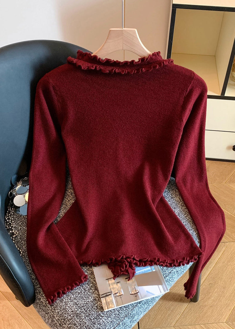 A Vintage Style Sweater with Delicate Timeless Details